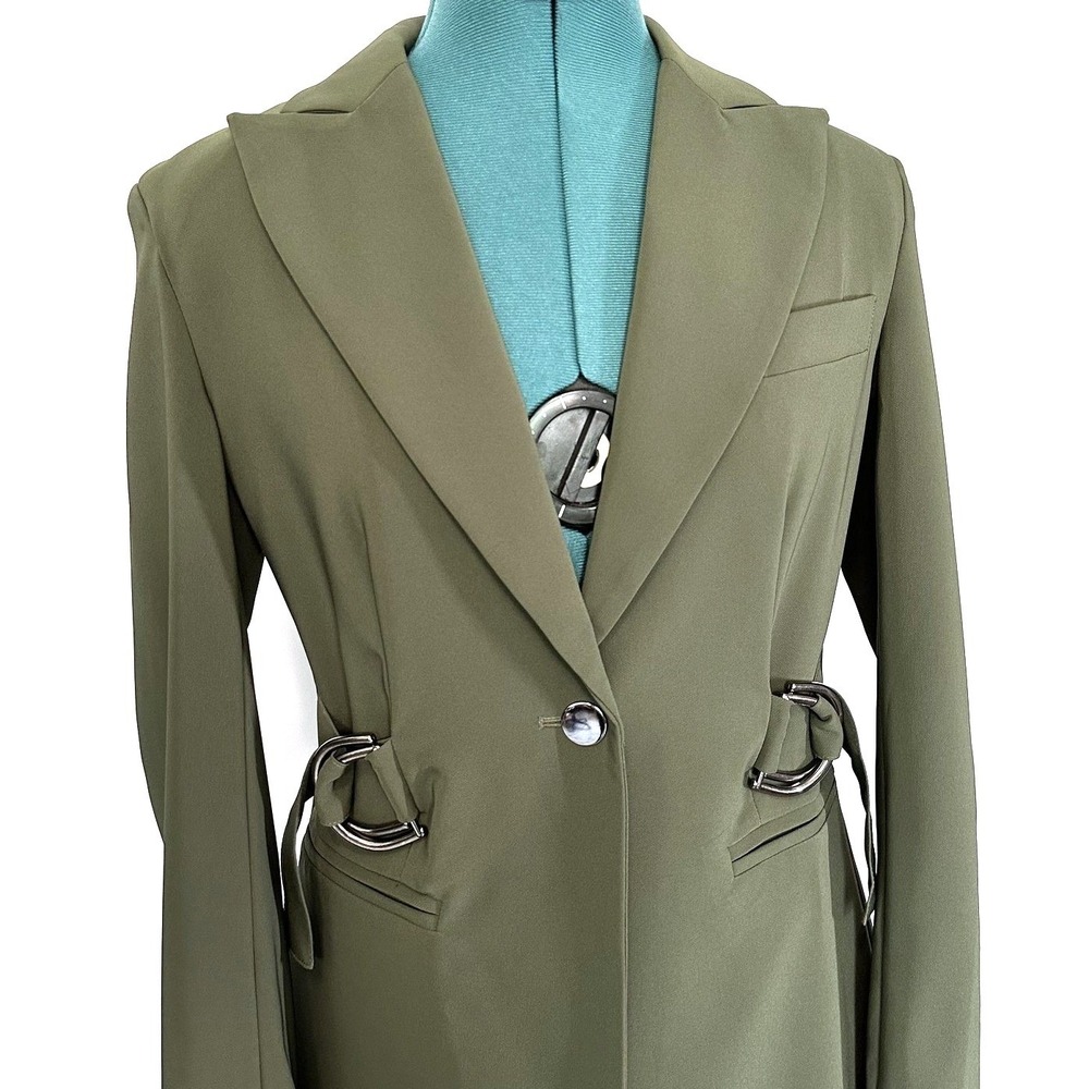 LITA by Ciara Blazer Womens XXS Belted Jacket New With Tags - Picture 3 of 12